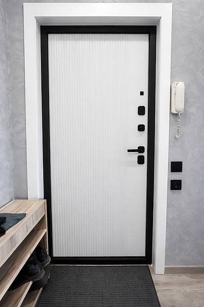 Фото дверей с отделкой МДФ