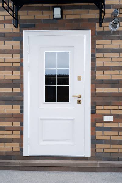 Фото дверей с порошковым напылением