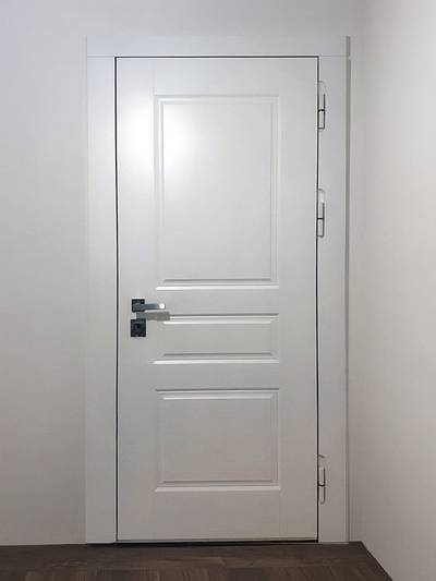 Фото дверей с отделкой МДФ