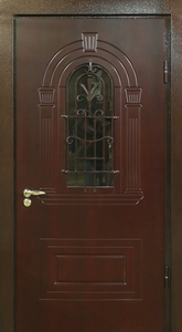 Дверь с ковкой Арт-ММ157