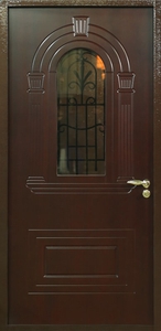 Дверь с ковкой Арт-ММ157