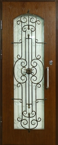 Дверь с ковкой Арт-ММ160