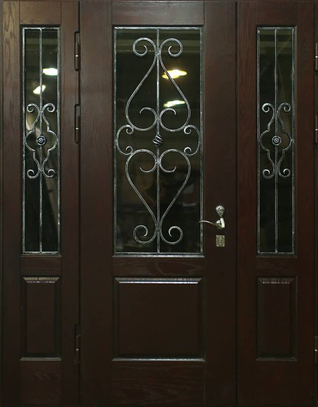 Арт-ММ162 Дверь с ковкой