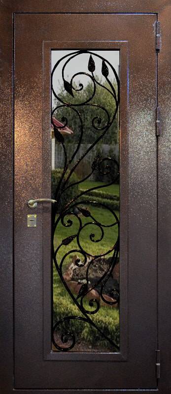 Арт-ММ164 Дверь с ковкой