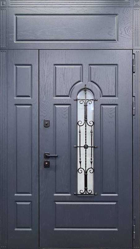 Арт-ММ1048 Дверь с терморазрывом с ковкой