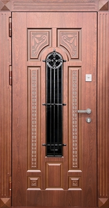 Дверь с ковкой Арт-ММ1033