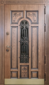 Дверь с ковкой Арт-ММ1034