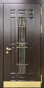 Дверь с ковкой Арт-ММ1038