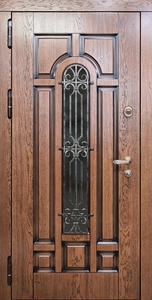 Дверь с ковкой Арт-ММ1040