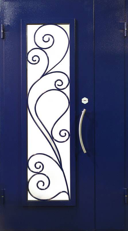 Арт-ММ266 Дверь с ковкой