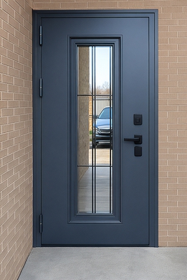 Дверь с остеклением