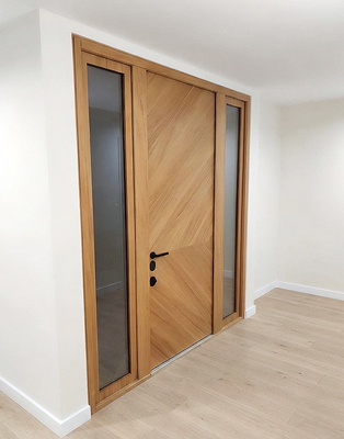 Дверь с отделкой МДФ