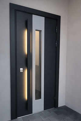 Дверь с подсветкой в ручке