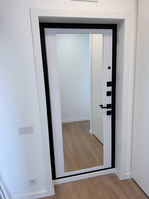 Дверь с ростовым зеркалом