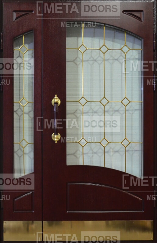 Дверь со стеклом Арт-ММ268
