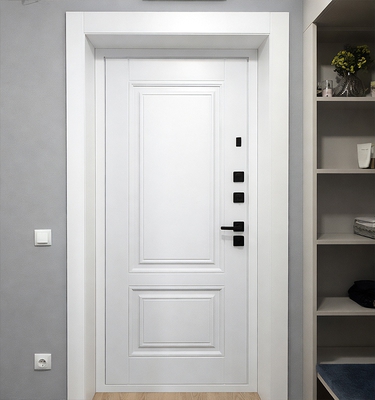 Фото белой входной двери