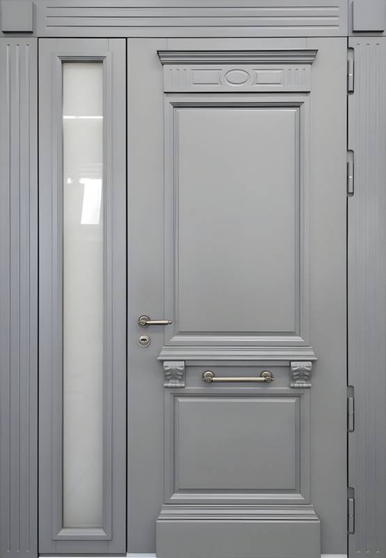 Арт-ММ1718 Дверь с терморазрывом и стеклом