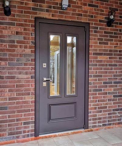 Фото дверей с порошковым напылением