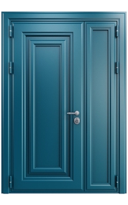 Полуторная дверь с багетными полотнами Арт-ММ1118