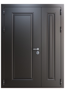 Полуторная дверь с рисунком «багет» Арт-ММ1112