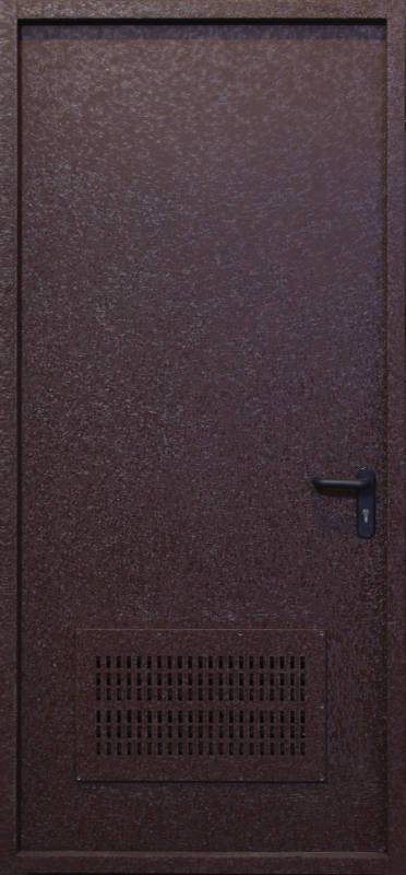 Противопожарная дверь-12 внутри