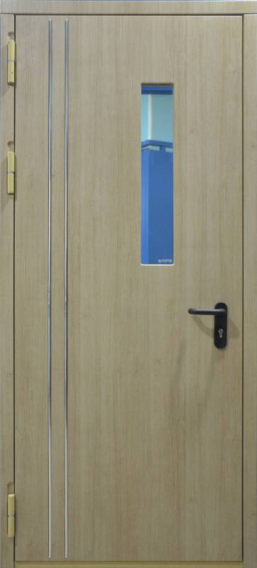 Противопожарная дверь-20 снаружи