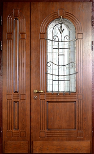 Дверь с ковкой Арт-ММ175