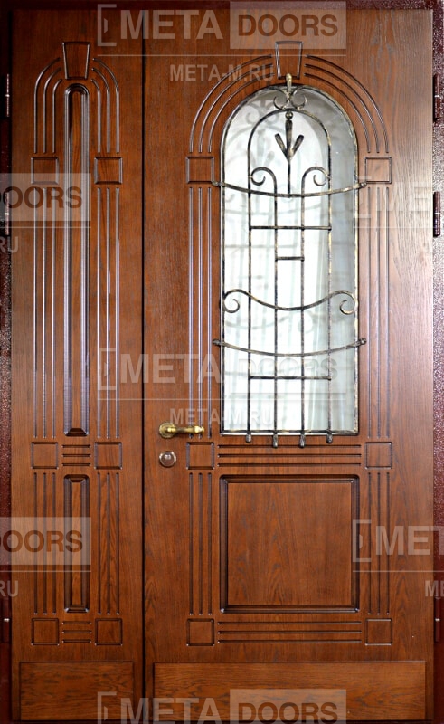 Дверь с ковкой-10