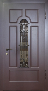 Дверь с ковкой Арт-ММ185