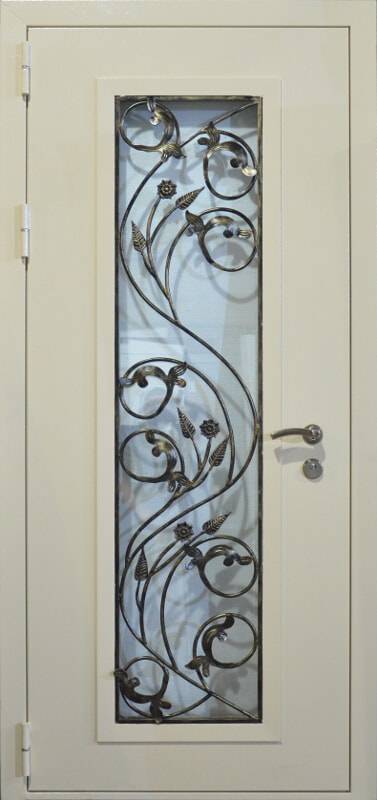 Арт-ММ186 Дверь с ковкой