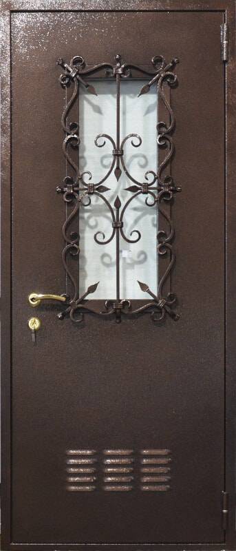 Арт-ММ194 Дверь с ковкой