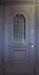Дверь с ковкой Арт-ММ195