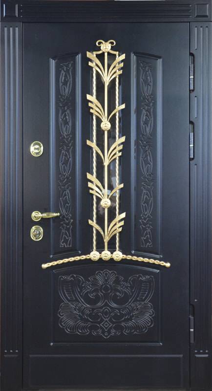 Арт-ММ196 Дверь с ковкой