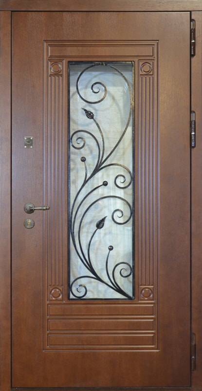 Арт-ММ206 Дверь с ковкой