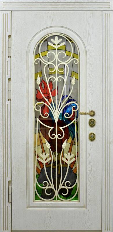 Арт-ММ211 Дверь с ковкой