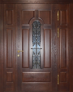 Дверь с ковкой Арт-ММ212
