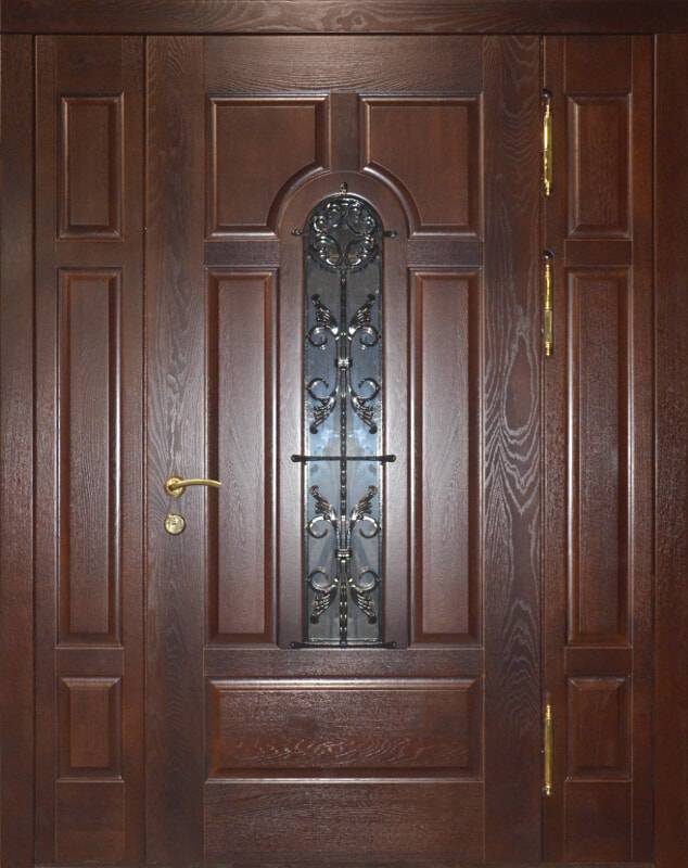 Арт-ММ212 Дверь с ковкой