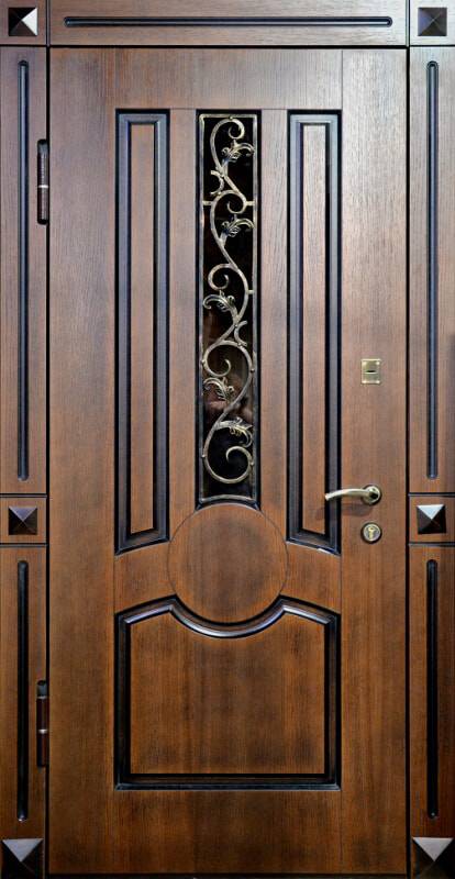 Арт-ММ216 Дверь с ковкой