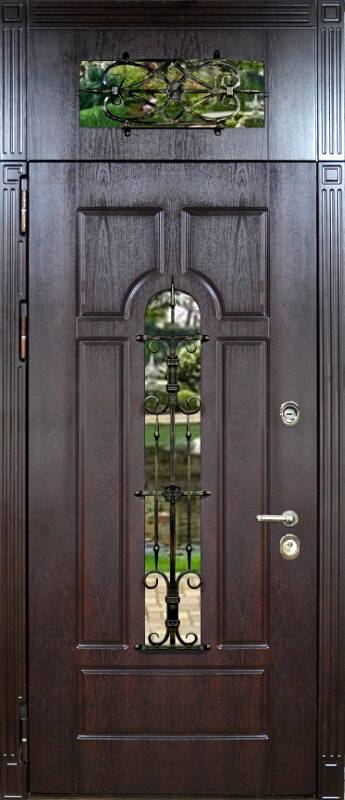 Арт-ММ219 Дверь с ковкой