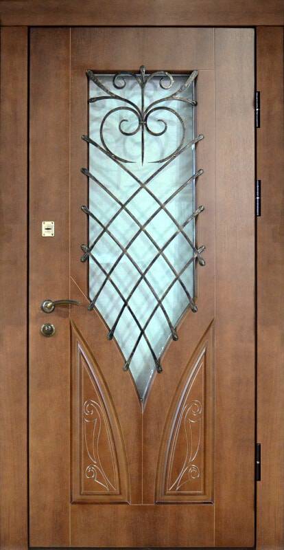 Арт-ММ220 Дверь с ковкой