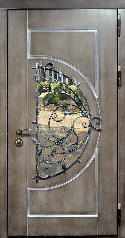 Арт-ММ222 Дверь с ковкой