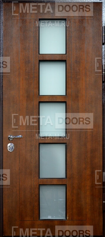 Дверь со стеклом Арт-ММ258
