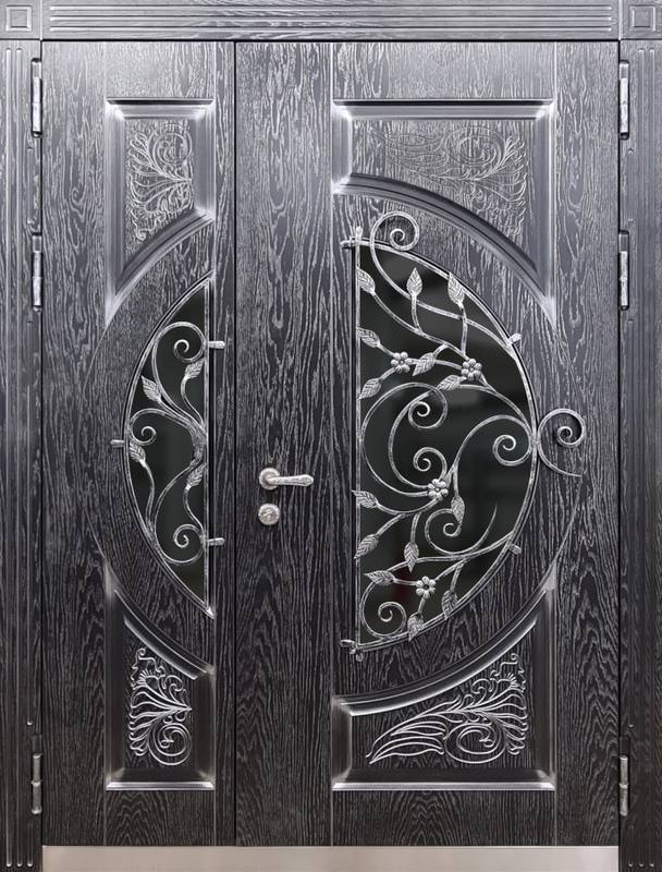 Арт-ММ1059 Дверь с терморазрывом и ковкой