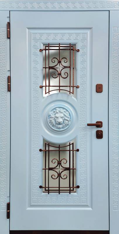 Арт-ММ1065 Дверь с терморазрывом с ковкой