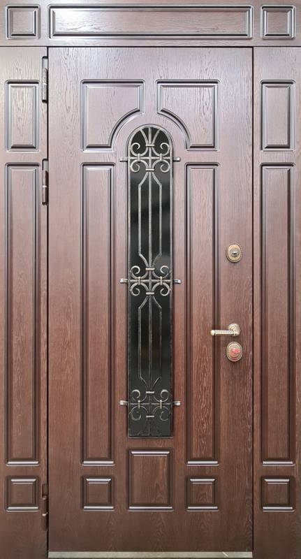 Арт-ММ1052 Дверь с терморазрывом и ковкой