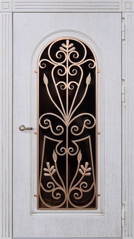 Арт-ММ1055 Дверь с терморазрывом и ковкой