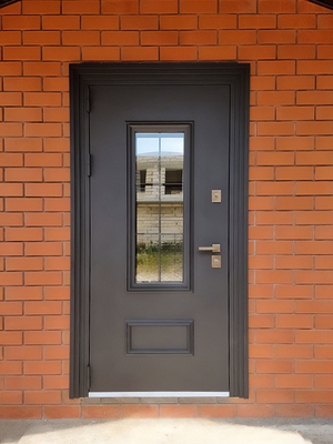 Уличная порошковая дверь