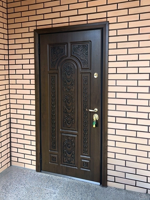 Утеплённая дверь МДФ