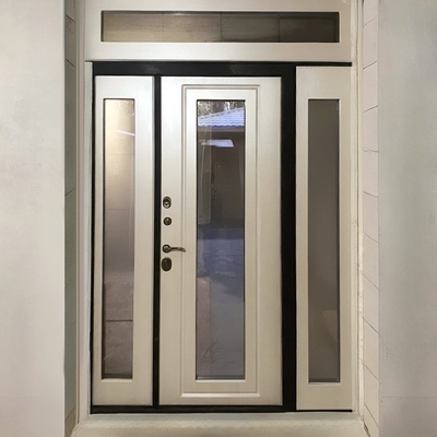 Входная группа с остеклением