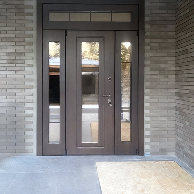 Входная группа с остеклением